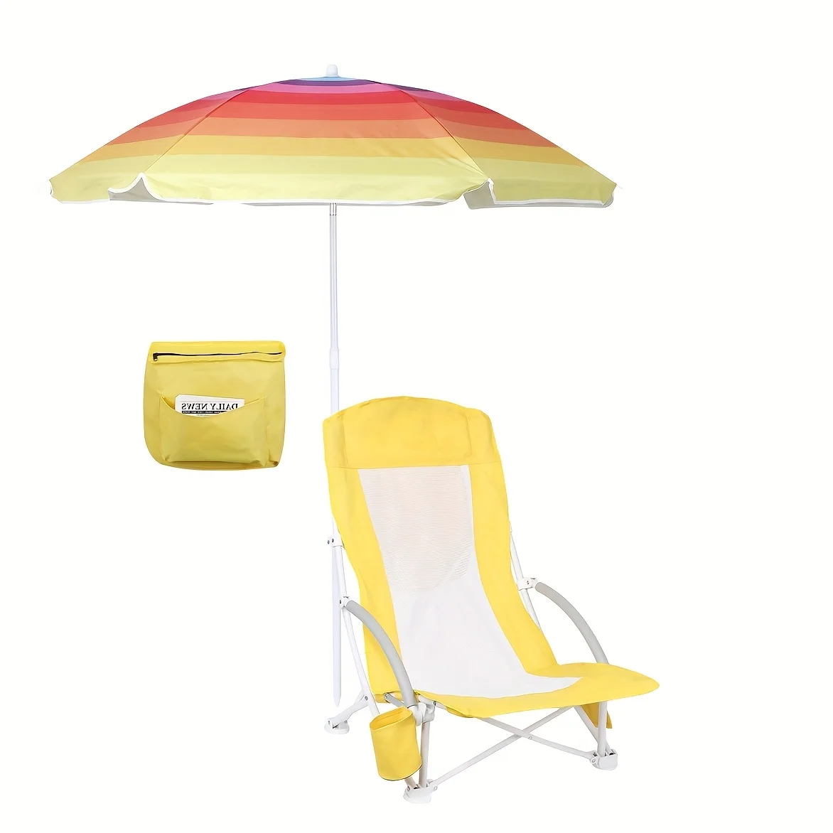 High Back Beach Chair with Attached Umbrella and Cooler – Lightweight and Comfortable Camping Chair for Adults
High Back Beach Chair with Attached Umbrella and Cooler – Lightweight and Comfortable Camping Chair for Adults