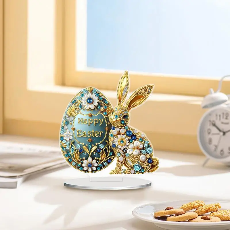 Bunny Rhinestone Art Rhinestone Decor Настольные знаки Пасхальный кролик Набор для рисования Настольный декор Пасхальное яйцо Искусство и ремесла 2D акрил
Bunny Rhinestone Art Rhinestone Decor Настольные знаки Пасхальный кролик Набор для рисования Настольный декор Пасхальное яйцо Искусство и ремесла 2D акрил