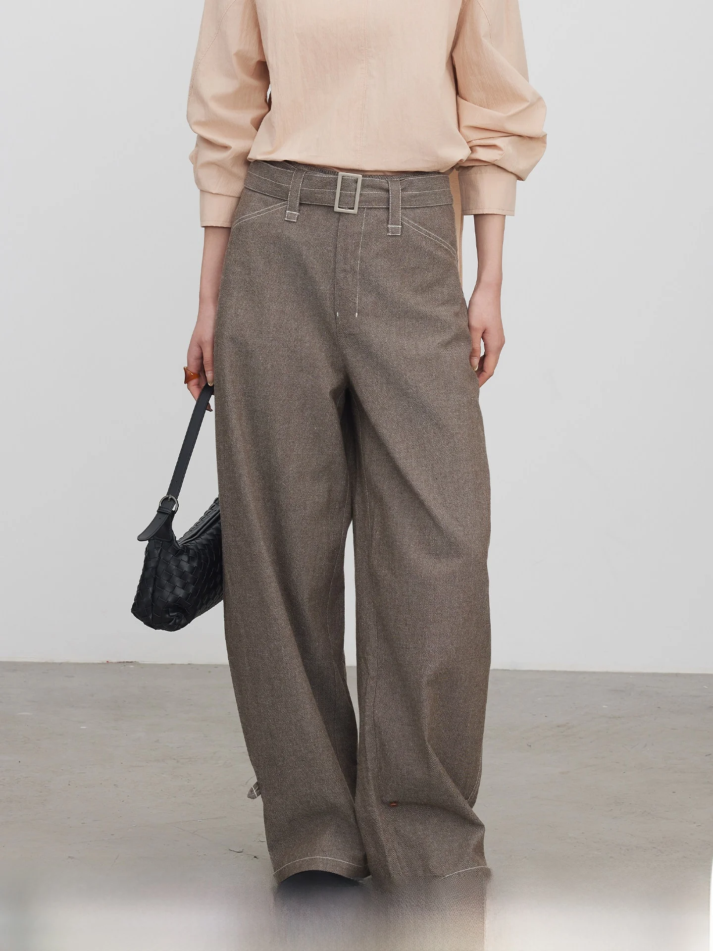 KEARA High Waist Straight Leg Casual Pants Women's Spring 2026 New Design Loose Wide Leg Floor Length Trousers with Belt
KEARA High Waist Straight Leg Casual Pants Women's Spring 2026 New Design Loose Wide Leg Floor Length Trousers with Belt