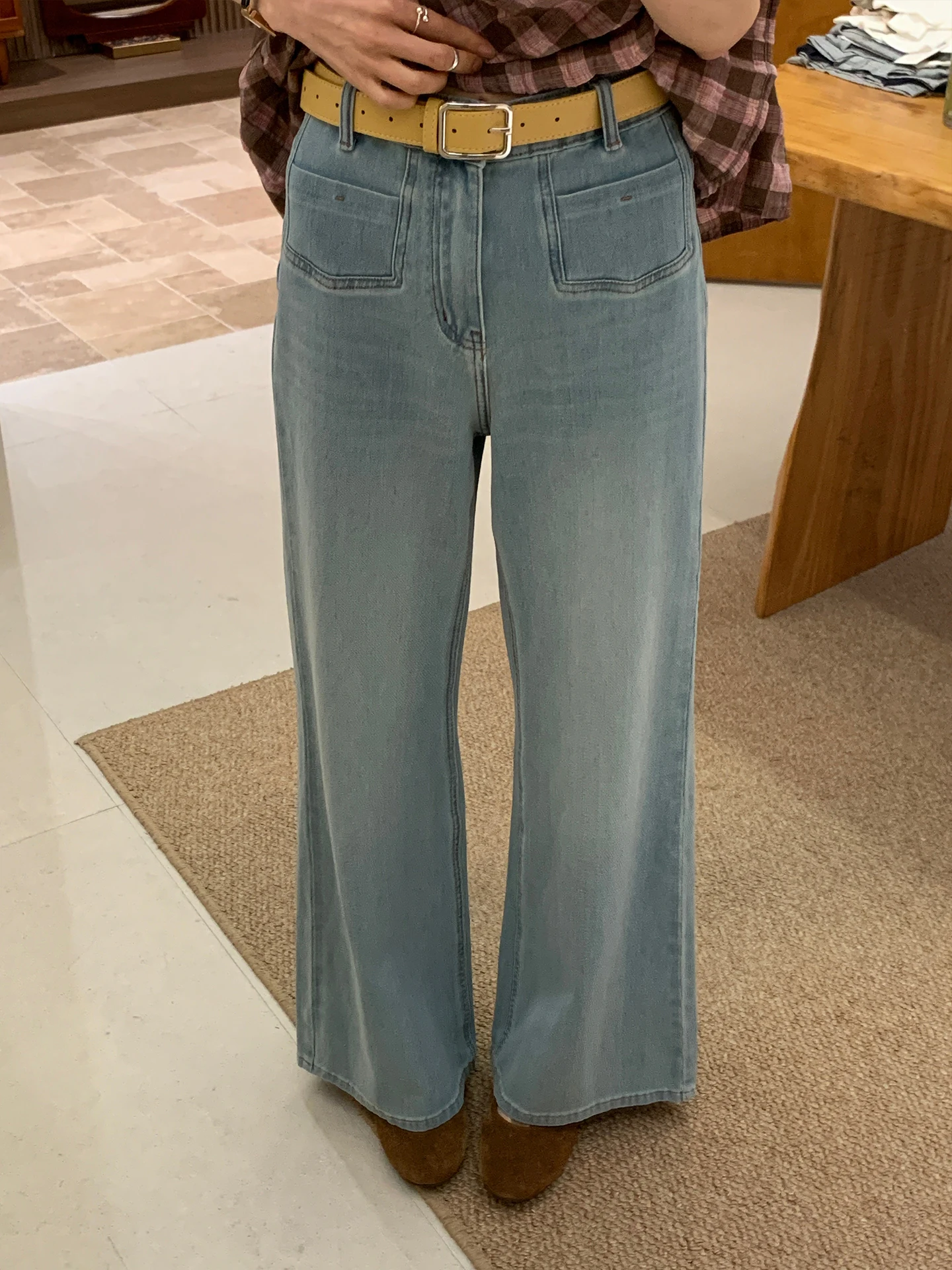 High Waist Wide Leg Denim Jeans Women's Four-Sided Elasticity Korean Style Spring Summer Fashionable Design Casual Pants
High Waist Wide Leg Denim Jeans Women's Four-Sided Elasticity Korean Style Spring Summer Fashionable Design Casual Pants