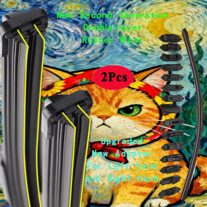 Car Front Wiper Blades for Seat Leon Mk2 1P 2005 2006 2007 2008 2009 2010 Cleaning Windscreen Windshield Car Accessories Window
Car Front Wiper Blades for Seat Leon Mk2 1P 2005 2006 2007 2008 2009 2010 Cleaning Windscreen Windshield Car Accessories Window