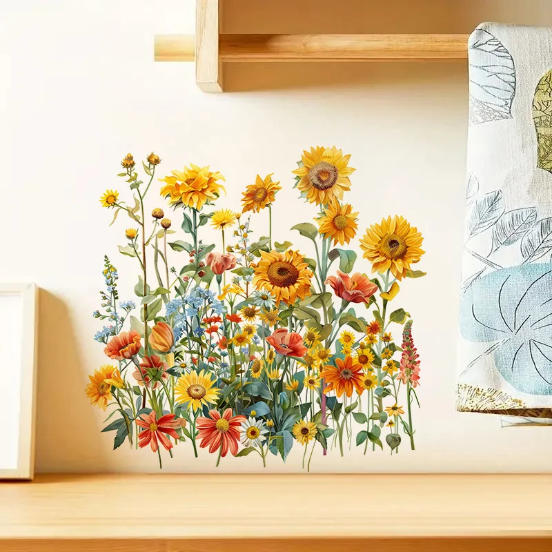 MT744# Beautiful Yellow Flowers Toilet Lid Stickers, Used for Home, Cabinet, Door,Refrigerator, Car Decoration, Vinyl Decals
MT744# Beautiful Yellow Flowers Toilet Lid Stickers, Used for Home, Cabinet, Door,Refrigerator, Car Decoration, Vinyl Decals