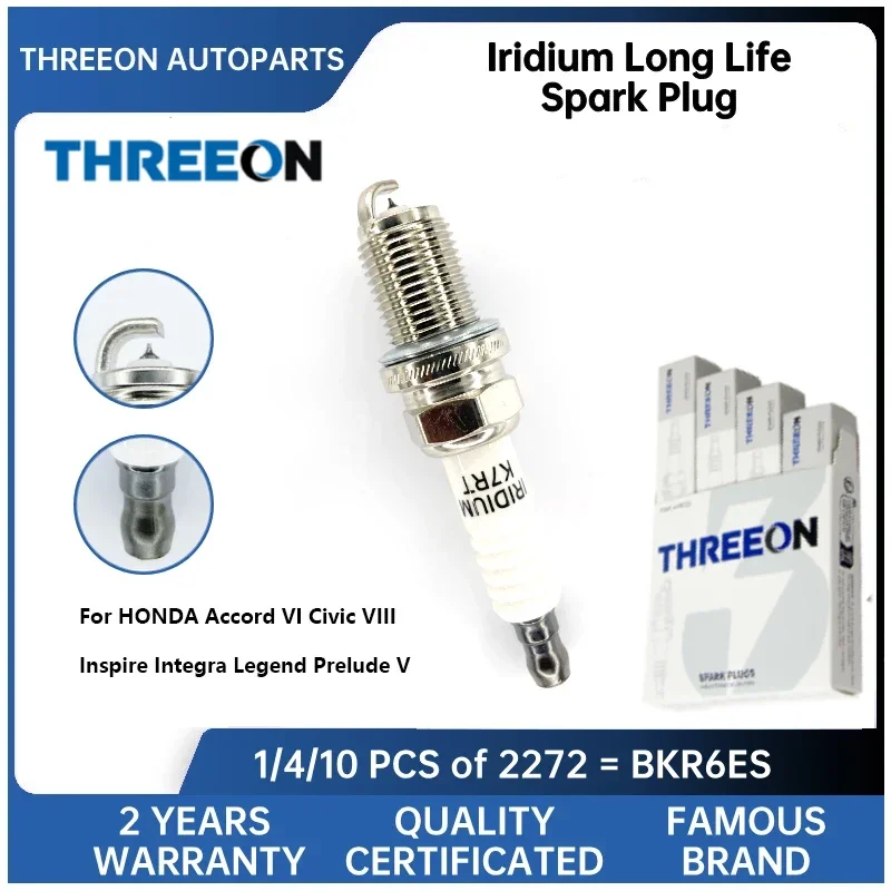 KIRSTEN Iridium Spark Plug for HONDA Accord VI Civic VIII Inspire Integra Legend Prelude V 12290-RSH-003 98079-5614N KSP2272
KIRSTEN Iridium Spark Plug for HONDA Accord VI Civic VIII Inspire Integra Legend Prelude V 12290-RSH-003 98079-5614N KSP2272