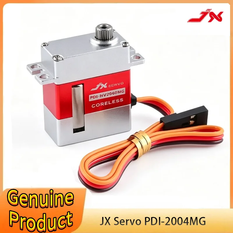 JX Servo PDI-2004MG 4.2kg 0.08s Full CNC Aluminum Shell Digital Coreless Motor Servo For RC Car Drone Glider Helicopter Crawler
JX Servo PDI-2004MG 4.2kg 0.08s Full CNC Aluminum Shell Digital Coreless Motor Servo For RC Car Drone Glider Helicopter Crawler