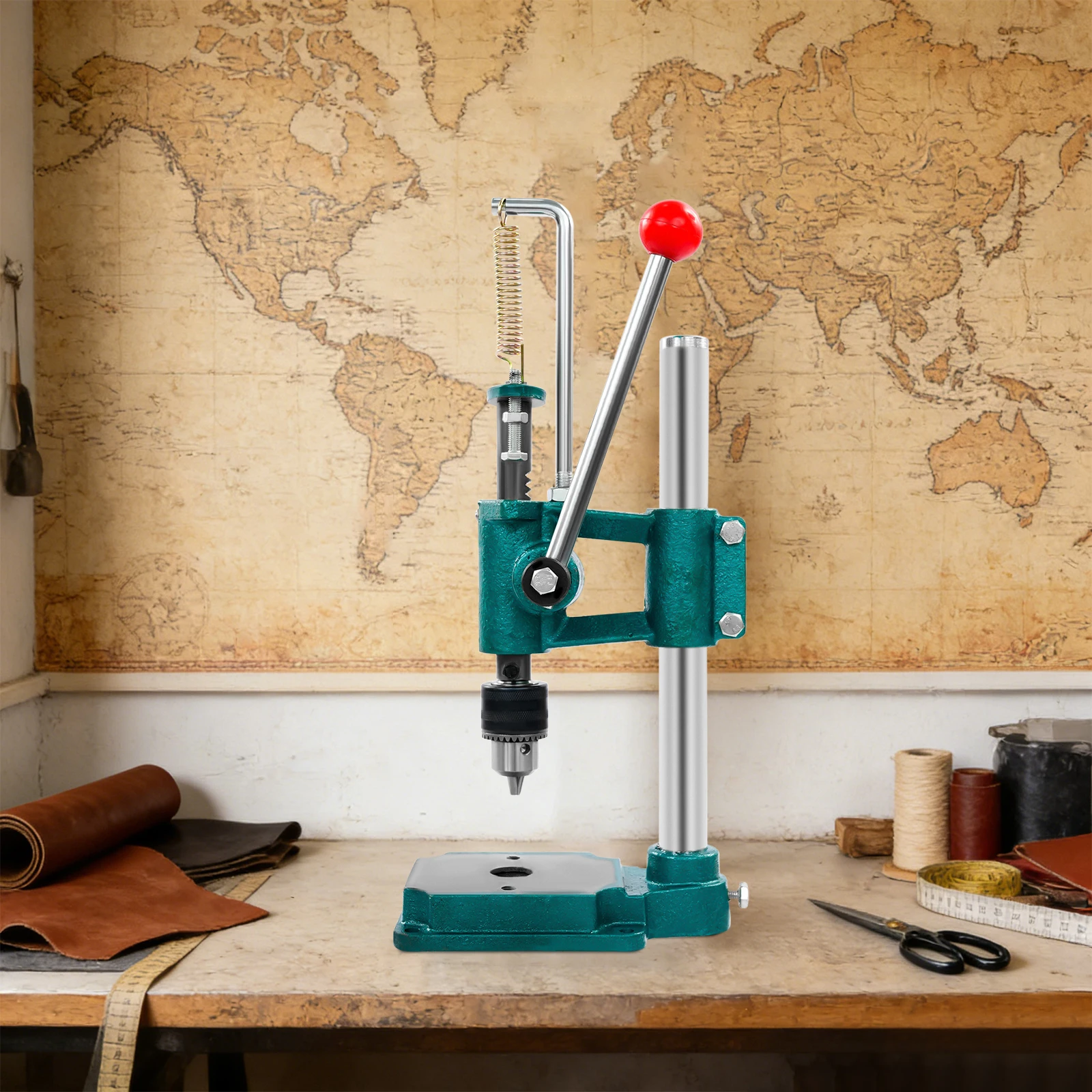 Leather Hole Puncher 1.5-13mm Manual Press Puncher Adjustable Height 0-16cm for Punching and Perforating Various Products
Leather Hole Puncher 1.5-13mm Manual Press Puncher Adjustable Height 0-16cm for Punching and Perforating Various Products