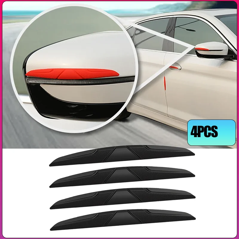 4PCS Car Door Edge Anti-collision Protector Bar Stickers Silicone Side Protection Guards Rear View Mirror Cover Protection Strip
4PCS Car Door Edge Anti-collision Protector Bar Stickers Silicone Side Protection Guards Rear View Mirror Cover Protection Strip
