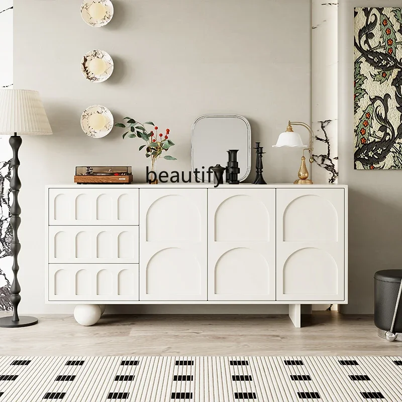 French cream style, entrance entrance cabinet, living room, bedroom European entrance storage drawer cabinet
French cream style, entrance entrance cabinet, living room, bedroom European entrance storage drawer cabinet