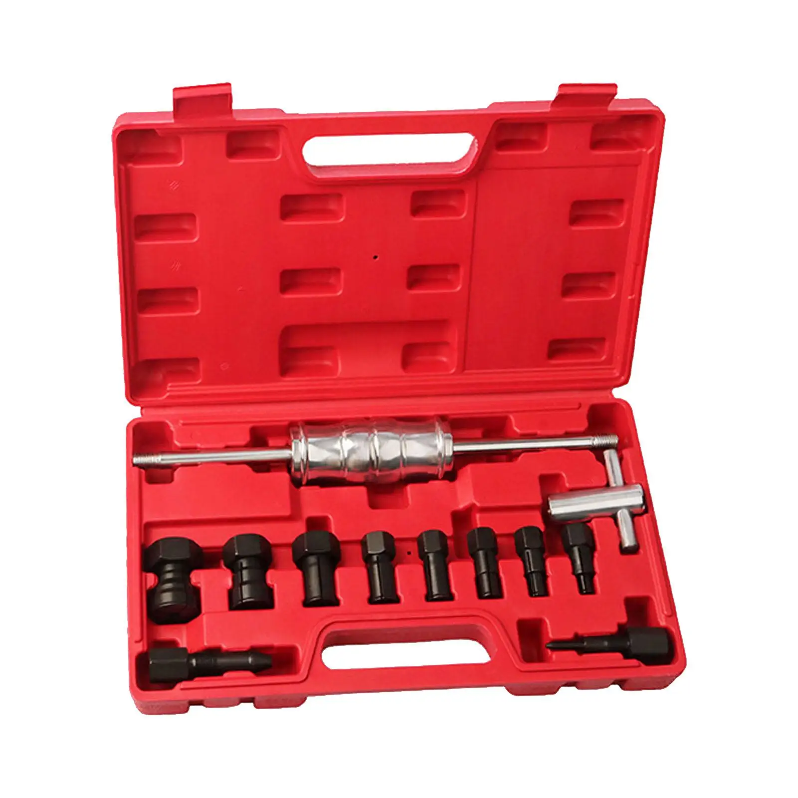 12Pcs Blind Hole Collet Bearing Puller Set Disassembly with Carry Case Sturdy
12Pcs Blind Hole Collet Bearing Puller Set Disassembly with Carry Case Sturdy