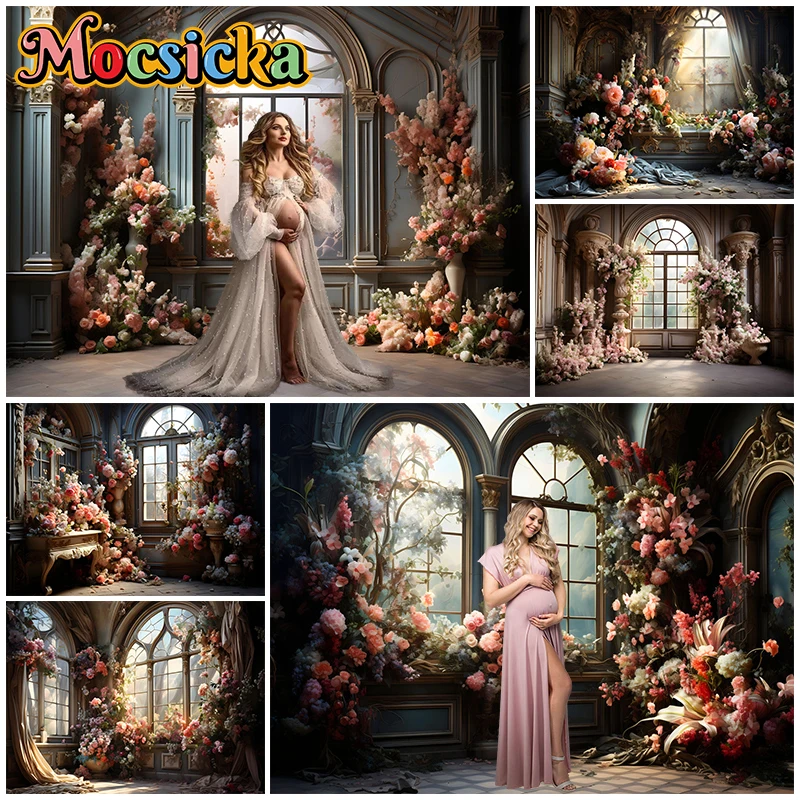 Mocsicka Flower Backdrop Spring Indoor Home Pink Rose Wall Decoration Girl Maternity Photoshoot Photography Background Wallpaper
Mocsicka Flower Backdrop Spring Indoor Home Pink Rose Wall Decoration Girl Maternity Photoshoot Photography Background Wallpaper