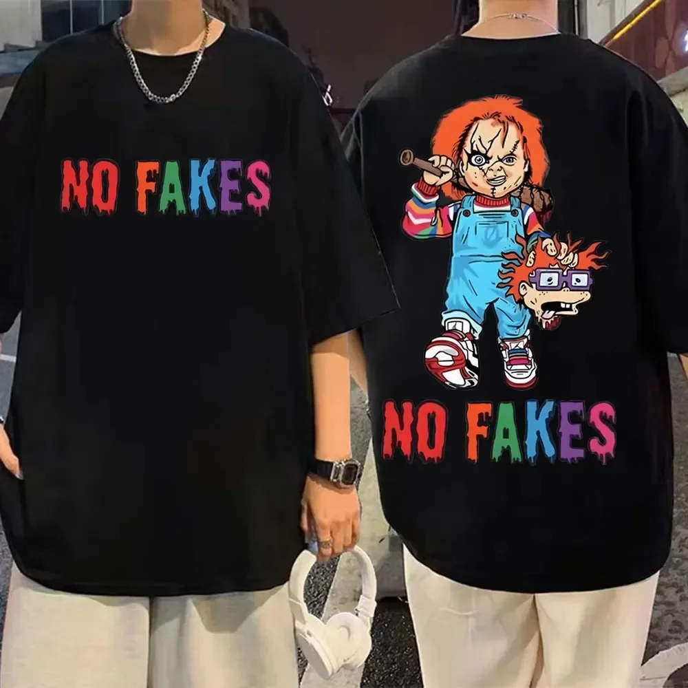 Summer men's No Fakes English printed T-shirt, Gothic fashion short-sleeved season fashion, 100% pure cotton y2k clothing top
Summer men's No Fakes English printed T-shirt, Gothic fashion short-sleeved season fashion, 100% pure cotton y2k clothing top