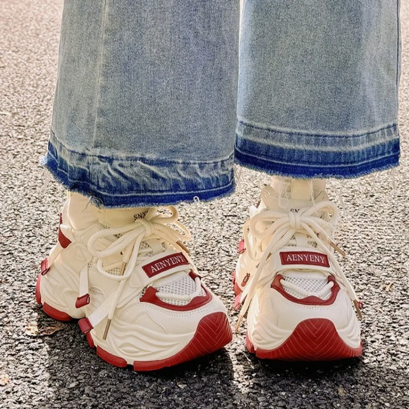 Fashion Womens Shoes Sweet Air Mesh Casual Shoes for Woman Summer New Comfort Chunky Sneakers Designer Shoes Zapatillas De Mujer
Fashion Womens Shoes Sweet Air Mesh Casual Shoes for Woman Summer New Comfort Chunky Sneakers Designer Shoes Zapatillas De Mujer