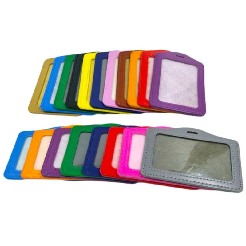 2Pcs/Set PU Leather ID Tag Working Permit Case Pass Work Card Cover Sleeve Exhibition ID Card Badge Holder Bus Cards Protector
2Pcs/Set PU Leather ID Tag Working Permit Case Pass Work Card Cover Sleeve Exhibition ID Card Badge Holder Bus Cards Protector