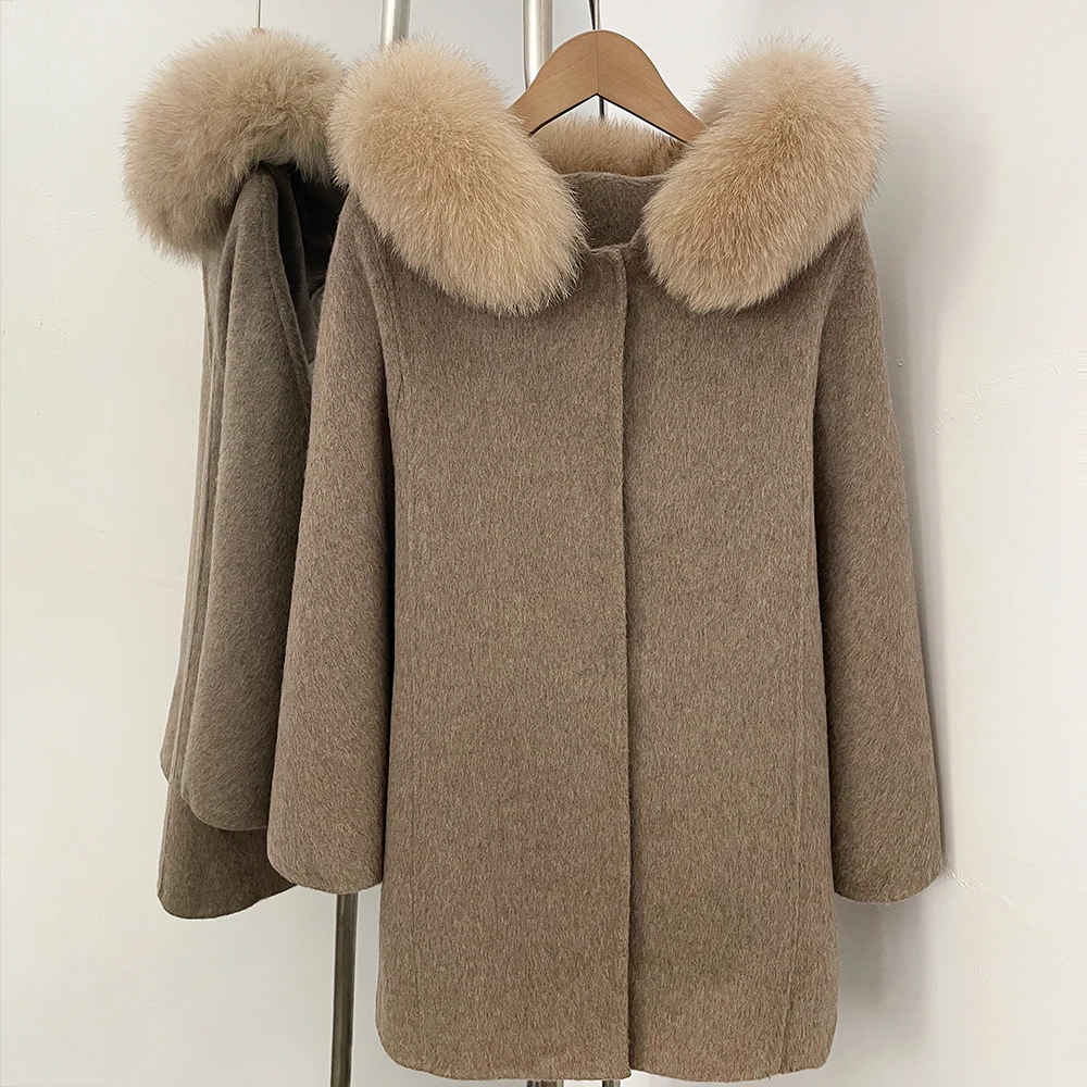 OFTBUY Теплое шерстяное пальто-тренч с меховым воротником для женщин, верхняя одежда, зимняя женская новинка в категории пальто и курток
OFTBUY Теплое шерстяное пальто-тренч с меховым воротником для женщин, верхняя одежда, зимняя женская новинка в категории пальто и курток