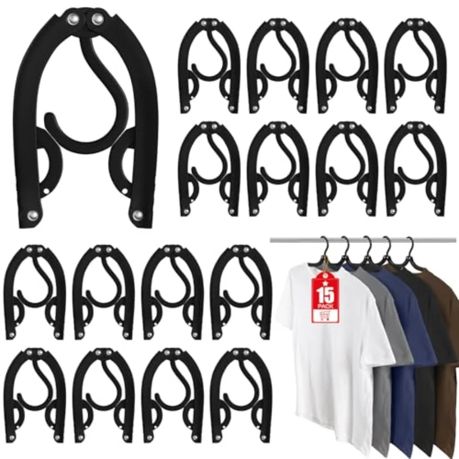 15 Pcs Travel Hangers Portable Foldable Travel Hanger Organizer, Plastic Cruise Ship Accories entials 2026 Clothes Hanging Rack
15 Pcs Travel Hangers Portable Foldable Travel Hanger Organizer, Plastic Cruise Ship Accories entials 2026 Clothes Hanging Rack