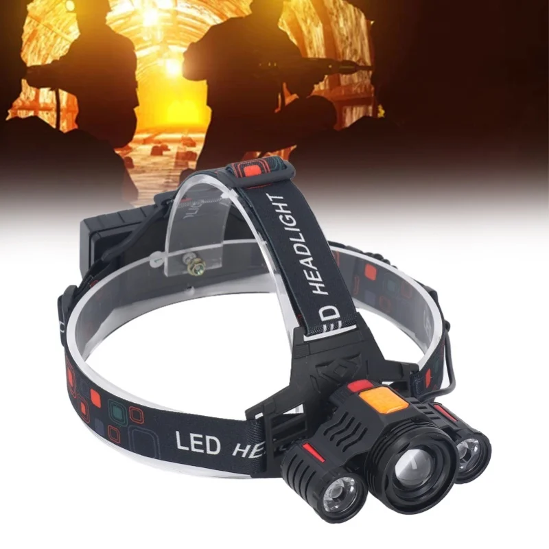 Режимы рабочих фар, регулируемый угол, водонепроницаемый рабочий фонарь с зарядкой через USB для наружного использования, черный 
Режимы рабочих фар, регулируемый угол, водонепроницаемый рабочий фонарь с зарядкой через USB для наружного использования, черный