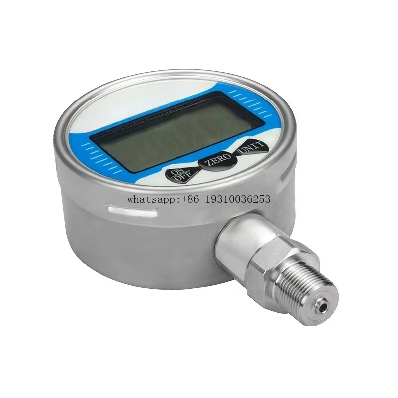 China Factory Bar Pressure Gauge 60mm 100mm 100bar 1500psi 1/4npt Oil Fuel Digital Pressure Gauge Manometer
China Factory Bar Pressure Gauge 60mm 100mm 100bar 1500psi 1/4npt Oil Fuel Digital Pressure Gauge Manometer