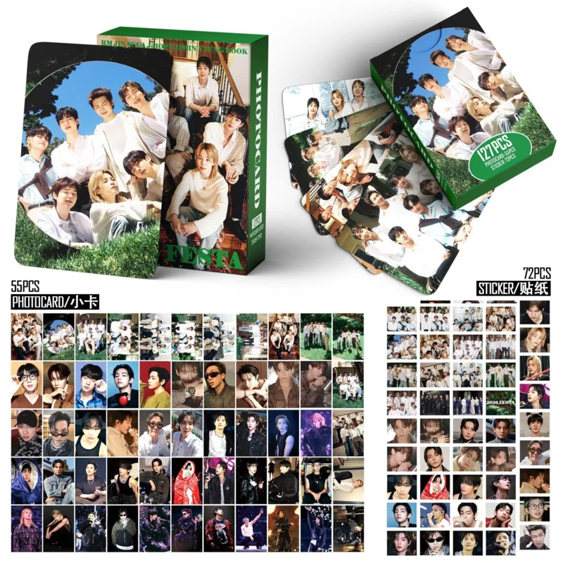 Spot Goods127ZhangBGroup2026 FESTASmall card sticker13Anniversary card Kim Taehyung Jeongkook
Spot Goods127ZhangBGroup2026 FESTASmall card sticker13Anniversary card Kim Taehyung Jeongkook