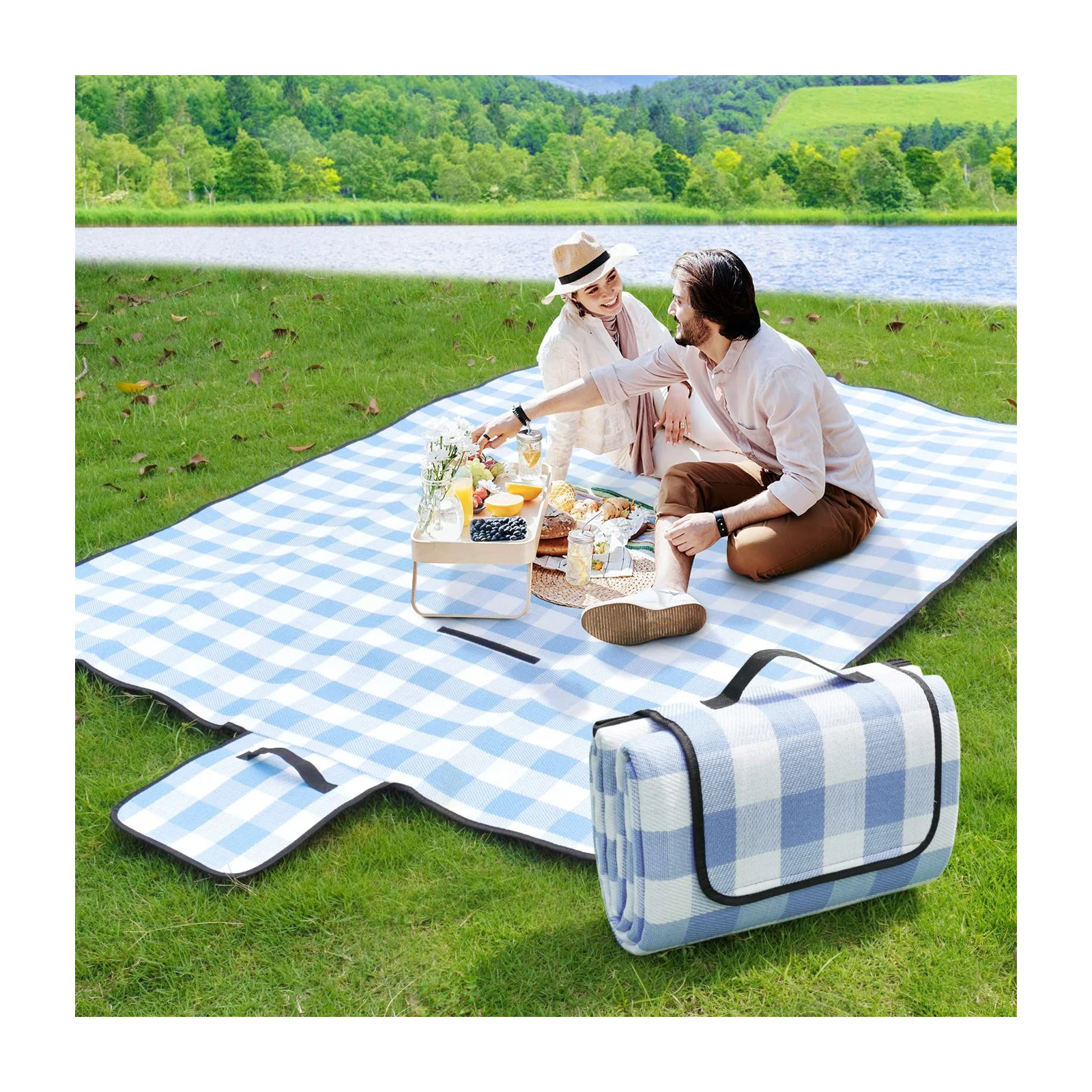 Outdoor Extra Large Foldable Portable Sand Proof Beach Mat Durable Waterproof Camping Picnic Blanket
Outdoor Extra Large Foldable Portable Sand Proof Beach Mat Durable Waterproof Camping Picnic Blanket