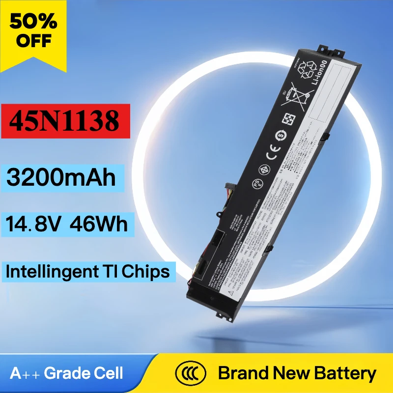 2025 Genuine Laptop Battery 45N1138 45N1139 45N1140 45N1141 For Lenovo ThinkPad S3 S431- S440 V4400u Notebook Li-Polymer Battery
2025 Genuine Laptop Battery 45N1138 45N1139 45N1140 45N1141 For Lenovo ThinkPad S3 S431- S440 V4400u Notebook Li-Polymer Battery