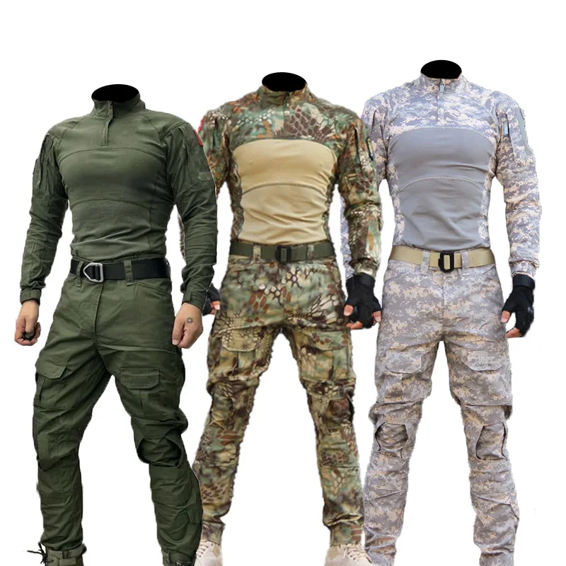 Новый мужской камуфляжный костюм, комплект для военной подготовки на открытом воздухе, красивый камуфляжный костюм, износостойкий, грязеотталкивающий комплект
Новый мужской камуфляжный костюм, комплект для военной подготовки на открытом воздухе, красивый камуфляжный костюм, износостойкий, грязеотталкивающий комплект