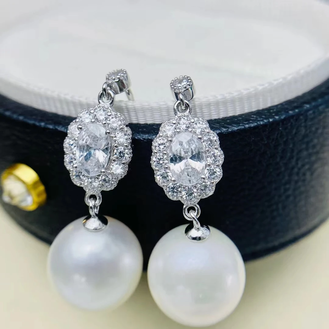 Wholesale 925 Sterling Silver Earrings Mount Findings Settings Base Mounting Parts Accessory for 11-12mm Pearls
Wholesale 925 Sterling Silver Earrings Mount Findings Settings Base Mounting Parts Accessory for 11-12mm Pearls