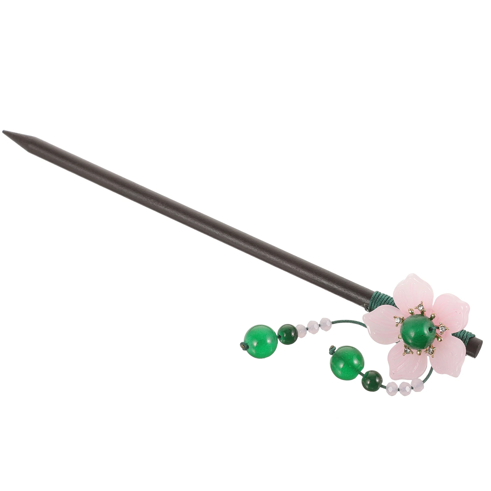 Black Ebony Hairpin Green Beads Tassel for Women Girls Retro Hair Styling Accessories Durable Wood Chopstick
Black Ebony Hairpin Green Beads Tassel for Women Girls Retro Hair Styling Accessories Durable Wood Chopstick