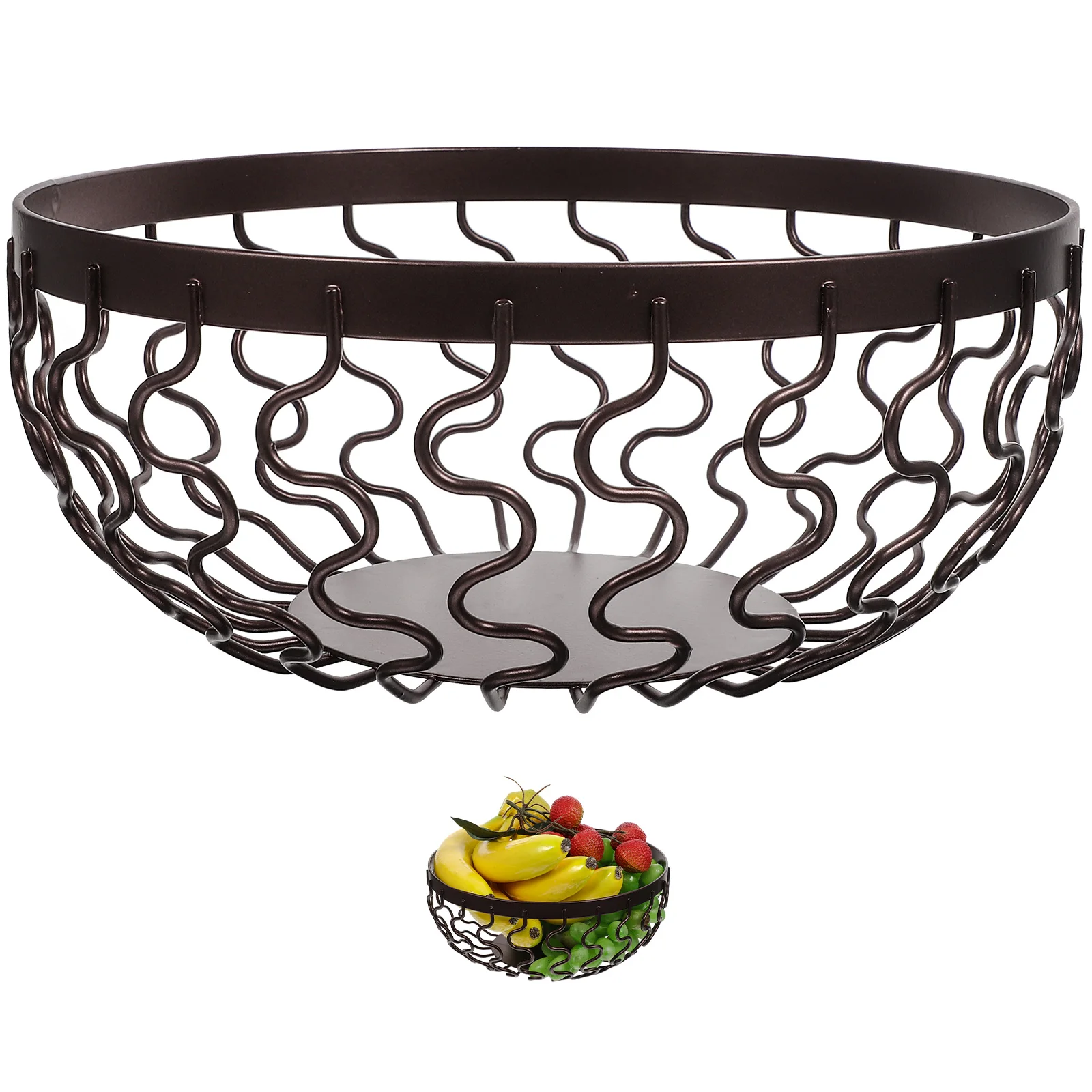 Wire Plate Nordic Style Snack Container Kitchen Storage Hollow Fruit Basket Farmhouse Fruit Basket Lightweight Portable
Wire Plate Nordic Style Snack Container Kitchen Storage Hollow Fruit Basket Farmhouse Fruit Basket Lightweight Portable