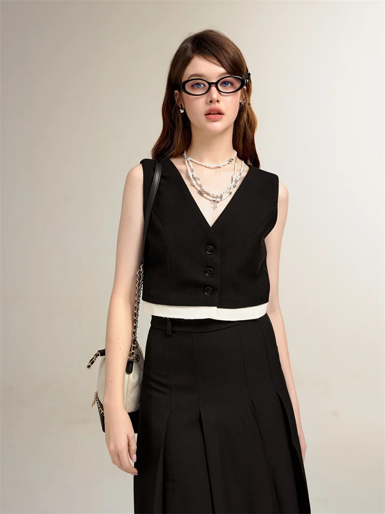 Faionable ort Svel Suit Vest CHILL ZOEY Commute Sle Polyester Fabric Pure Color Button Design Single-Polyester Li...
Faionable ort Svel Suit Vest CHILL ZOEY Commute Sle Polyester Fabric Pure Color Button Design Single-Polyester Li...