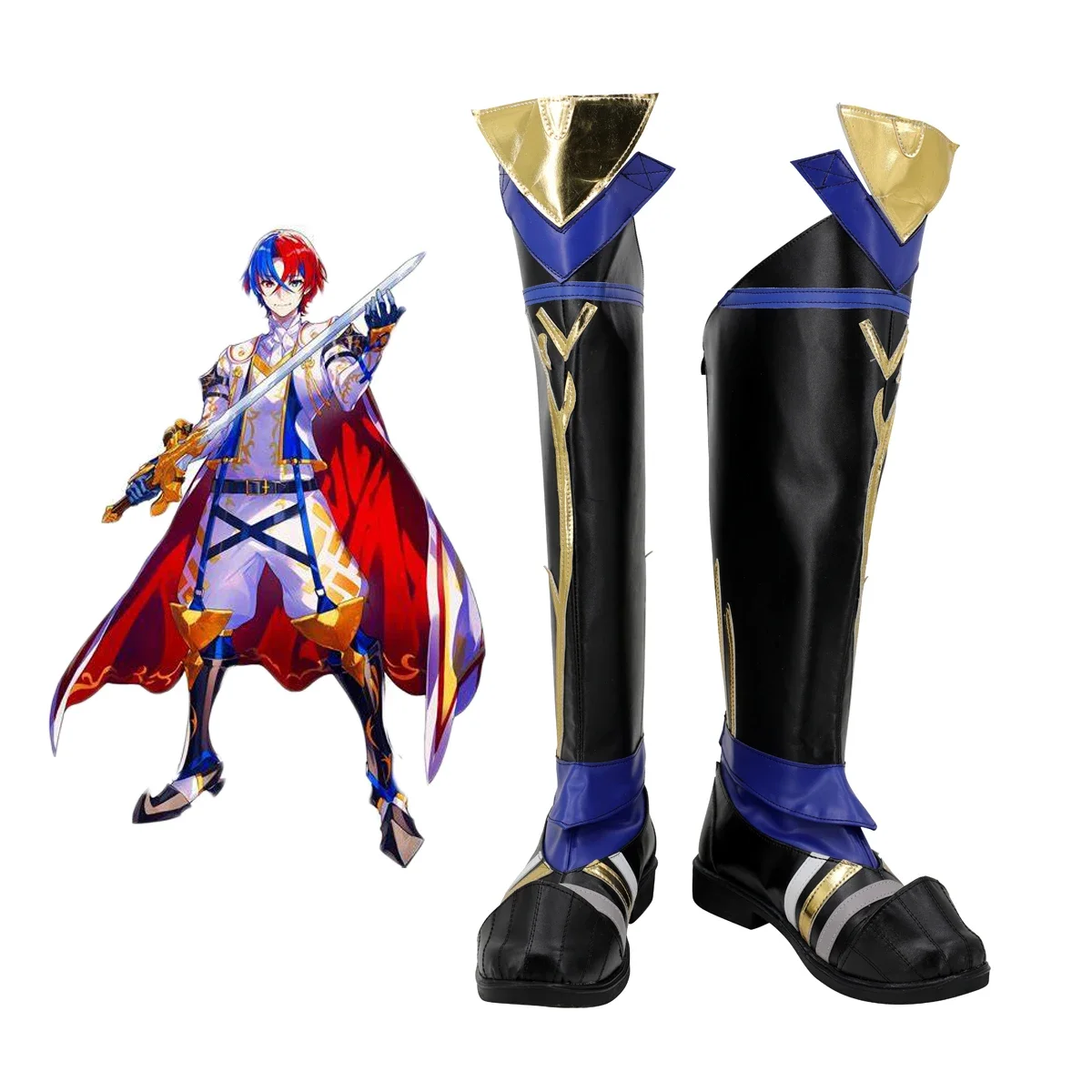Engage Alear Cosplay Shoes Fire Emblem Leather Boots Custom Made Any Size
Engage Alear Cosplay Shoes Fire Emblem Leather Boots Custom Made Any Size