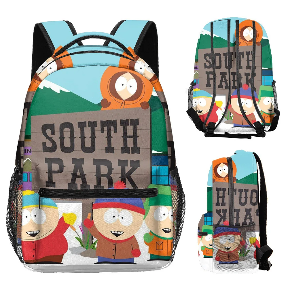 Cartoon Popular Funny South Park student Bookbag Notebook Backpacks 3D Printed Oxford Waterproof Boys/Girls Travel Backpacks
Cartoon Popular Funny South Park student Bookbag Notebook Backpacks 3D Printed Oxford Waterproof Boys/Girls Travel Backpacks