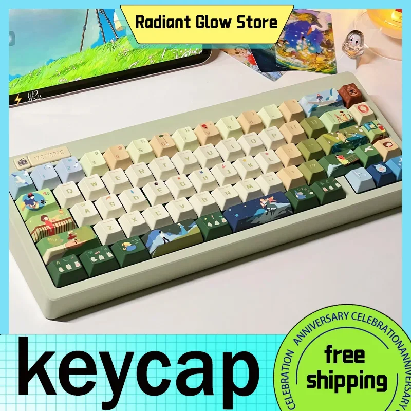 Оригинальный колпачок для записей на пикник Feifei Sheep Kawaii Pbt термосублимационный индивидуальный колпачок для F75 F87 F99vgn аксессуары Подарки
Оригинальный колпачок для записей на пикник Feifei Sheep Kawaii Pbt термосублимационный индивидуальный колпачок для F75 F87 F99vgn аксессуары Подарки