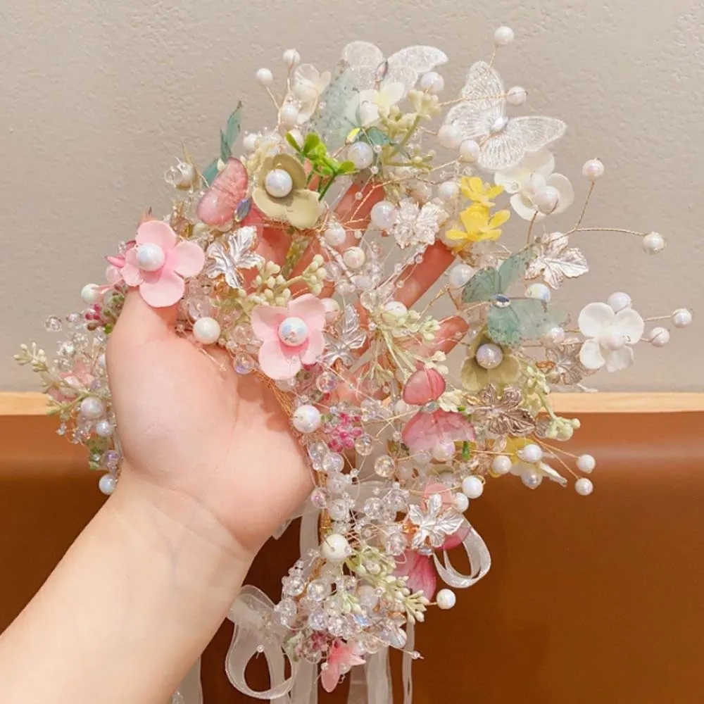 Богемный стиль, бабочка, сказочный обруч для волос, бусины, имитация цветочных девушек, гирлянда, регулируемые украшения для волос, головной убор с цветком
Богемный стиль, бабочка, сказочный обруч для волос, бусины, имитация цветочных девушек, гирлянда, регулируемые украшения для волос, головной убор с цветком