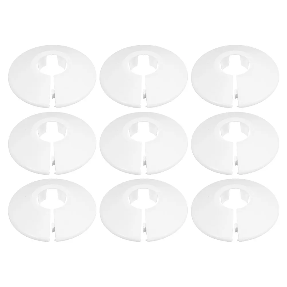 9 Pcs Pipe Covers Wall Flange White Decorative Radiator Water Plumbing ABS Durable Easy Installation Modern Compact Lightweight
9 Pcs Pipe Covers Wall Flange White Decorative Radiator Water Plumbing ABS Durable Easy Installation Modern Compact Lightweight