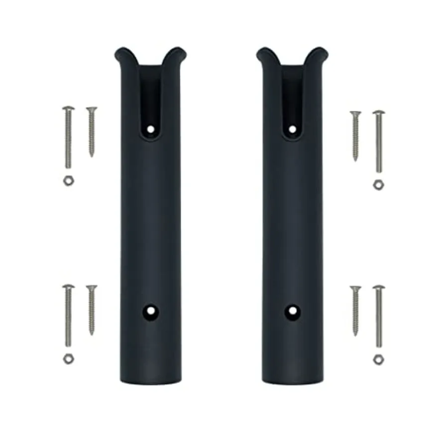 Wall Mounted Fishing Rod Holders Tubes Links Fishing Rod Holder Rack Rests 2-TUBE Black
Wall Mounted Fishing Rod Holders Tubes Links Fishing Rod Holder Rack Rests 2-TUBE Black