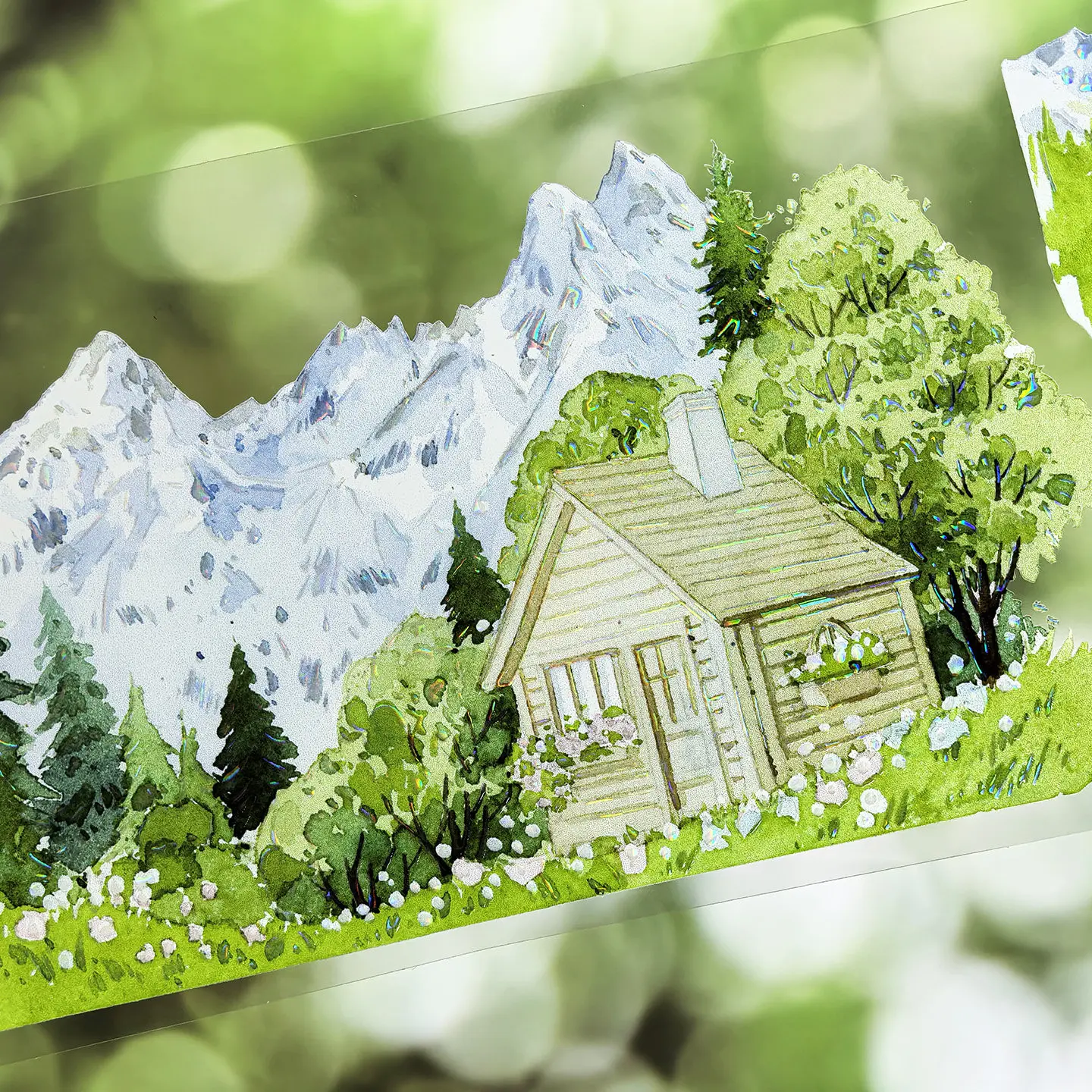 OKMT New collage journalLandscaping Forest Mountain View Washi Tape Decoration Sticker collage journalMaterial, Yunbian R
OKMT New collage journalLandscaping Forest Mountain View Washi Tape Decoration Sticker collage journalMaterial, Yunbian R
