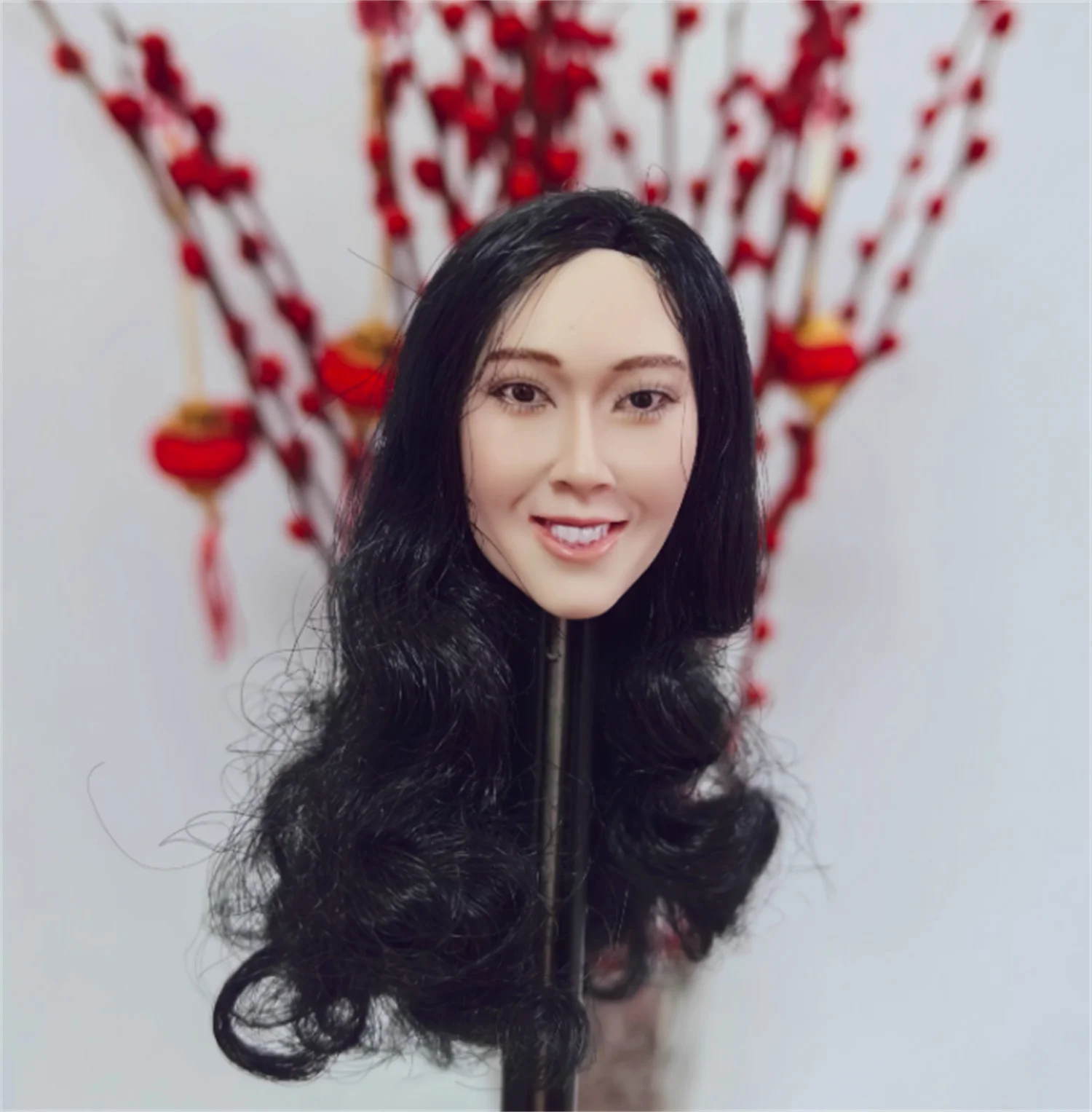 Happy Expression Asia Star Planted Hair Pale Female Head Carving Model 1/6 Scale Action Figure Soldier Body Hobbies Toys
Happy Expression Asia Star Planted Hair Pale Female Head Carving Model 1/6 Scale Action Figure Soldier Body Hobbies Toys