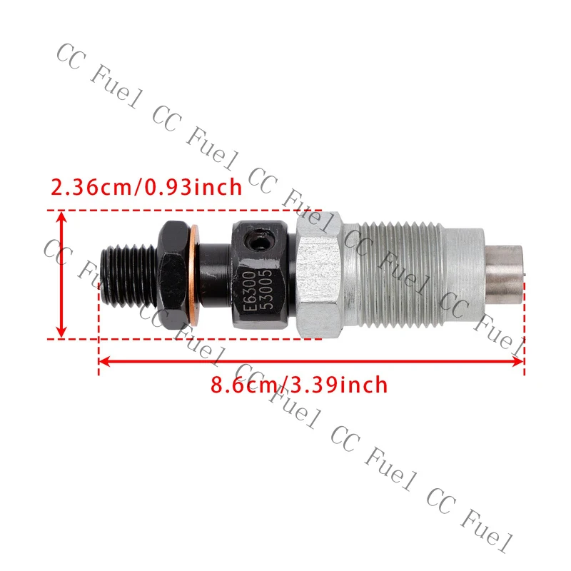 C+ 1 Pcs Fuel Injector for Kioti Daedong DK45 CK22 E6300-53004 E6300-53005 T0
C+ 1 Pcs Fuel Injector for Kioti Daedong DK45 CK22 E6300-53004 E6300-53005 T0