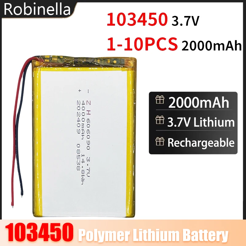 606090 Литий-полимерный 3,7 В 4000 мАч 14,8 Втч LiPo аккумулятор JST-PH 2,0 мм 2-контактный разъем для GPS Bluetooth-динамика Power Bank Планшетный ПК
606090 Литий-полимерный 3,7 В 4000 мАч 14,8 Втч LiPo аккумулятор JST-PH 2,0 мм 2-контактный разъем для GPS Bluetooth-динамика Power Bank Планшетный ПК