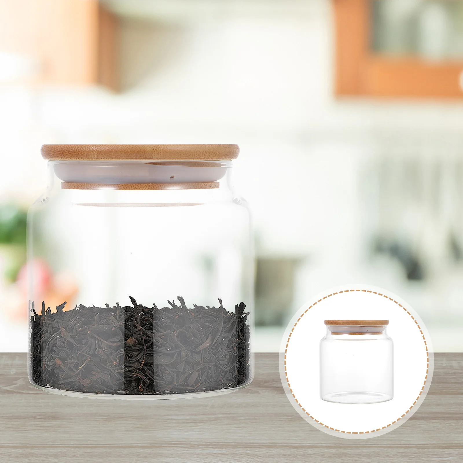 Glass Storage Jar Kitchen Seasoning Container Compact Home Cereals Spice Organizer Transparent Sealed Household Glass Jar
Glass Storage Jar Kitchen Seasoning Container Compact Home Cereals Spice Organizer Transparent Sealed Household Glass Jar