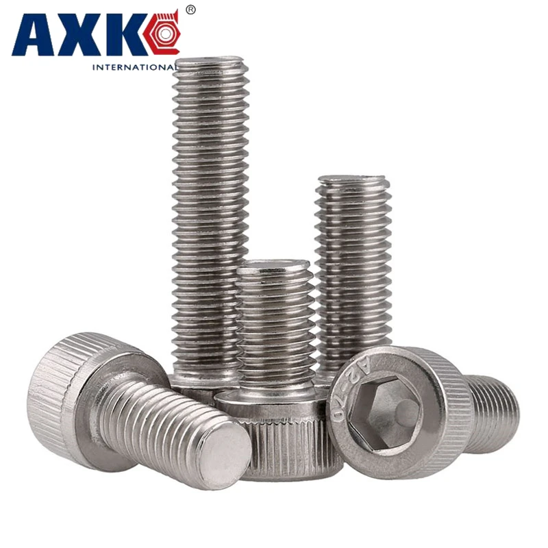 UNC #4-40 1/2 5/8 3/4 1 Inch Length 304 Stainless Steel US UNC Coarse Thread Allen Head Screw Cap Hex Hexagon Socket Bolt
UNC #4-40 1/2 5/8 3/4 1 Inch Length 304 Stainless Steel US UNC Coarse Thread Allen Head Screw Cap Hex Hexagon Socket Bolt