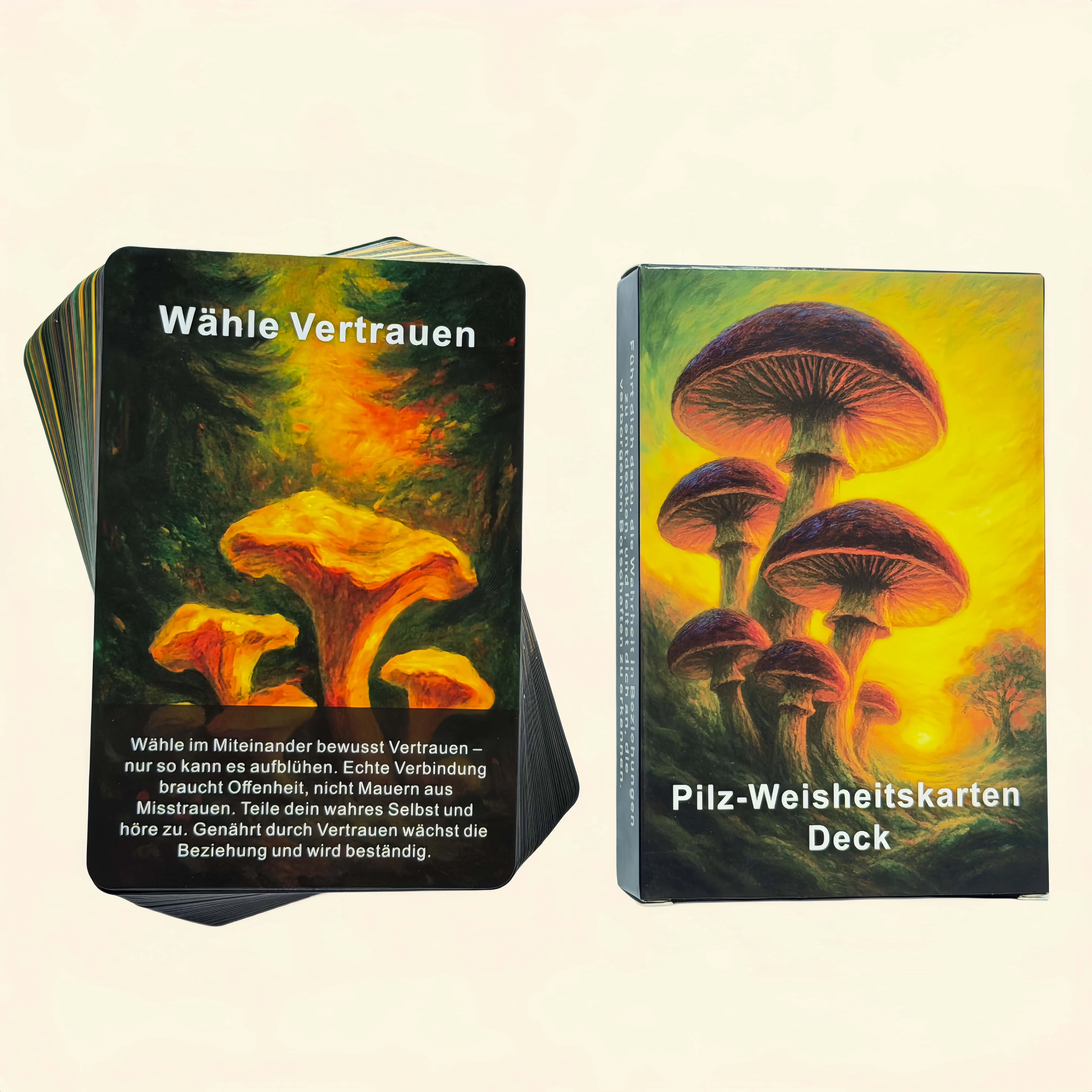 48 карт, набор для гадания German Mushroom Wisdom Oracle, карты для духовного гадания в стиле Таро, для домашнего исцеления и снятия стресса
48 карт, набор для гадания German Mushroom Wisdom Oracle, карты для духовного гадания в стиле Таро, для домашнего исцеления и снятия стресса