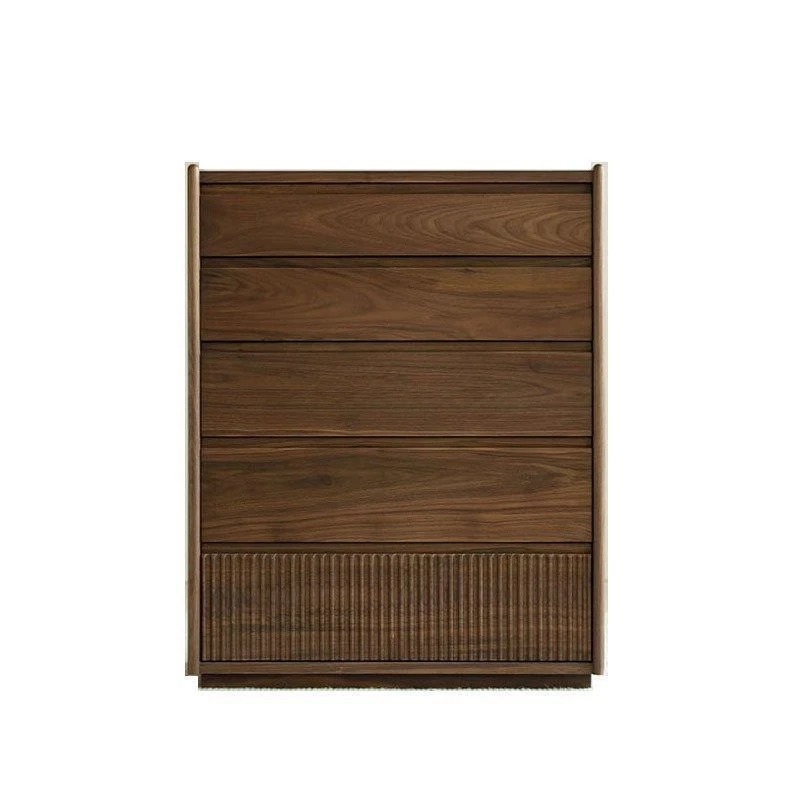North American black walnut, solid wood living room storage side cabinet, Nordic simple floor bedroom drawer cabinet
North American black walnut, solid wood living room storage side cabinet, Nordic simple floor bedroom drawer cabinet