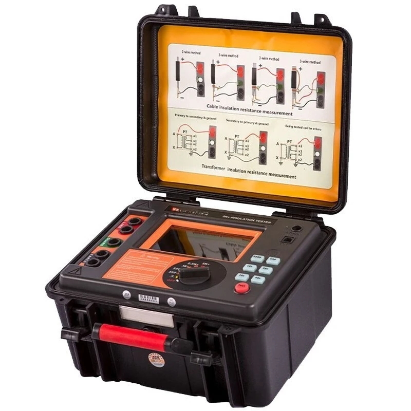 VC9620/9620B/9620C High Voltage Insulation Resistance Tester High Voltage Digital Megaohm Meter
VC9620/9620B/9620C High Voltage Insulation Resistance Tester High Voltage Digital Megaohm Meter