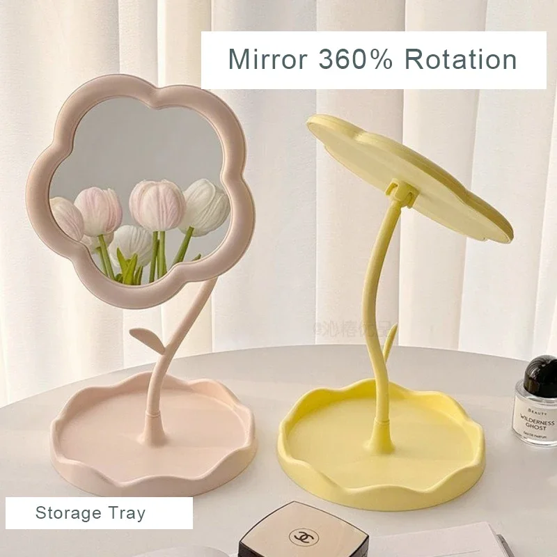 Desktop Flower Mirror, Dormitory Bedroom Desk Decoration Makeup Mirror, Female Room Decor Make Up Mirrors
Desktop Flower Mirror, Dormitory Bedroom Desk Decoration Makeup Mirror, Female Room Decor Make Up Mirrors