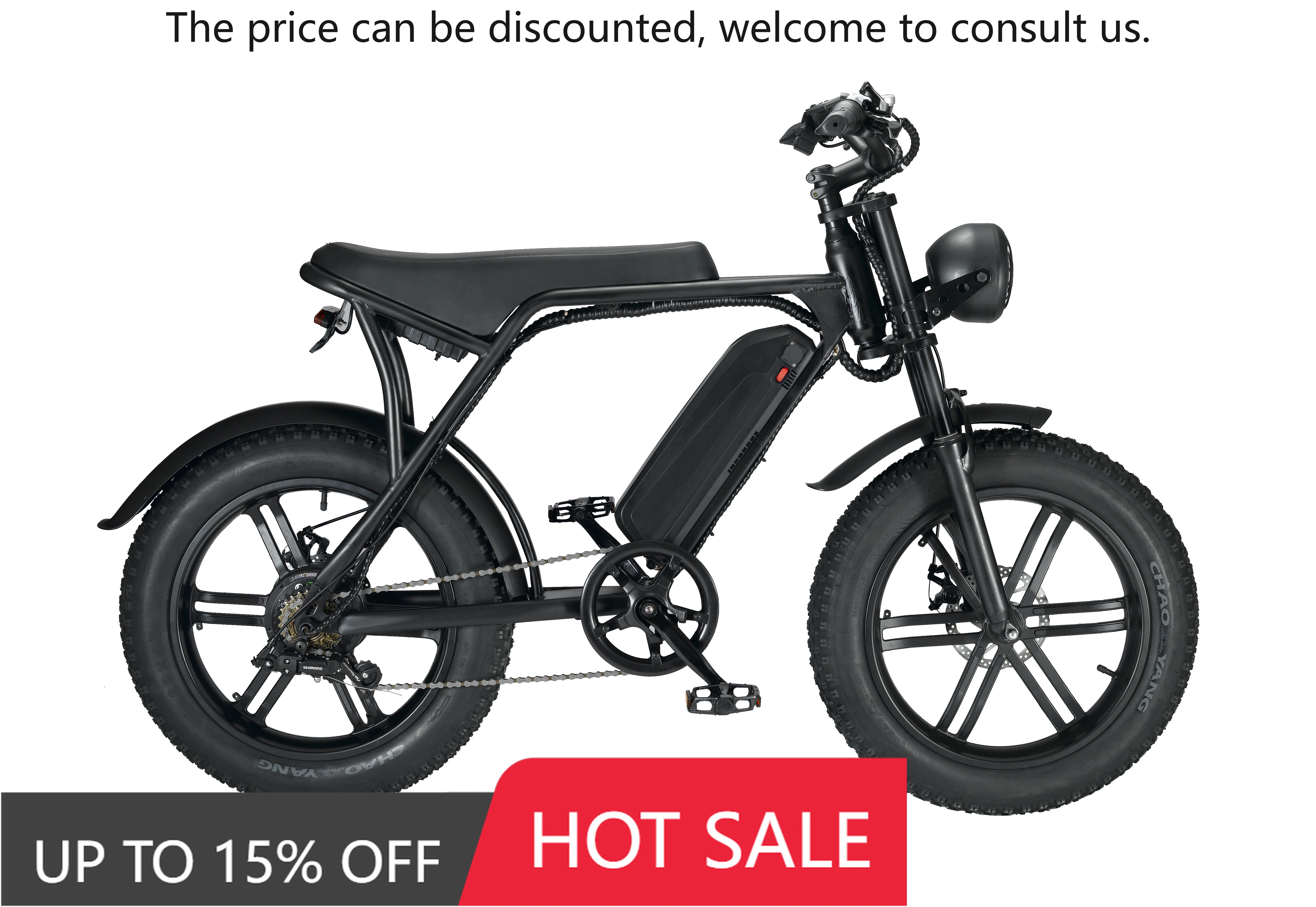 Electric Mountain Bike V8 Outdoor Sport Electric Bicycle Leisure Transportation Fat Bike Electric Scooter Adults 50Km Long Range
Electric Mountain Bike V8 Outdoor Sport Electric Bicycle Leisure Transportation Fat Bike Electric Scooter Adults 50Km Long Range