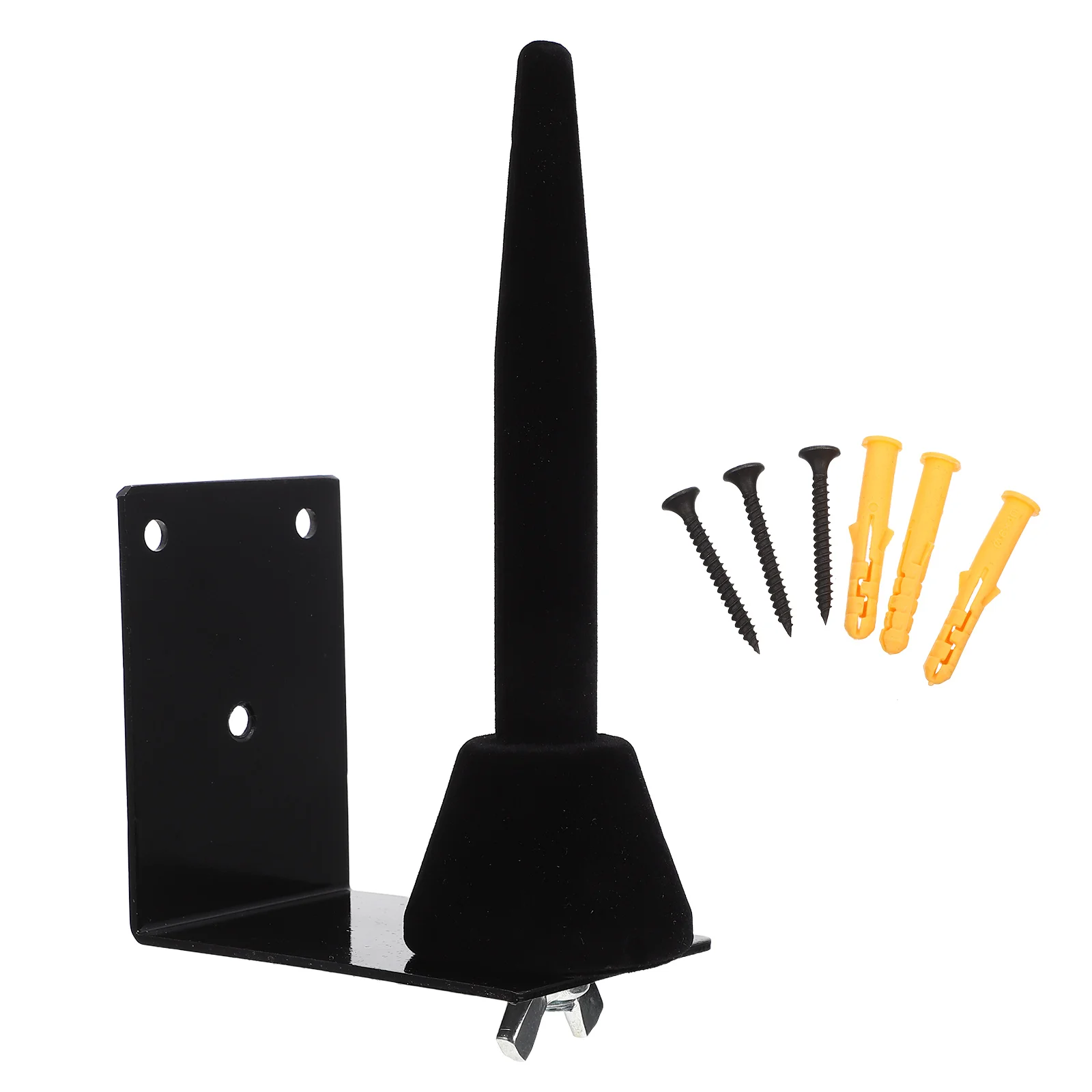Black Clarinet Flute Mount Space Saving Easy Install 3 Screws Metal No Scratch Instrument Holder Display Stand
Black Clarinet Flute Mount Space Saving Easy Install 3 Screws Metal No Scratch Instrument Holder Display Stand