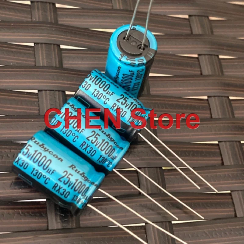 10PCS/50PCS original Rubycon RX30 1000UF 25V 12.5X20MM 130C electrolytic capacitor 25V1000uF free shipping
10PCS/50PCS original Rubycon RX30 1000UF 25V 12.5X20MM 130C electrolytic capacitor 25V1000uF free shipping