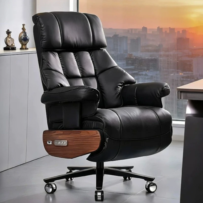 Luxury leather electric boss chair sedentary ergonomic chairs heating ventilation massage office chair desk armchair furniture
Luxury leather electric boss chair sedentary ergonomic chairs heating ventilation massage office chair desk armchair furniture