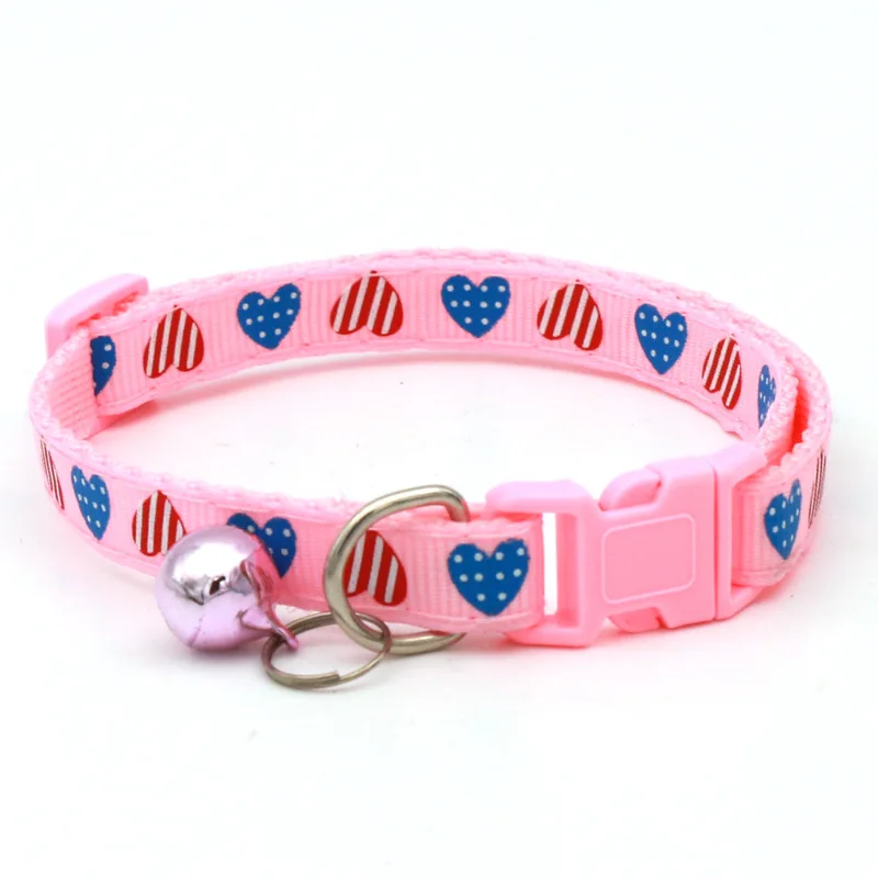 Adjustable Patriotic 4th of July Dog Collar Quick Release Buckle Cute and Elegant Pet Collars for Cats and Puppies
Adjustable Patriotic 4th of July Dog Collar Quick Release Buckle Cute and Elegant Pet Collars for Cats and Puppies