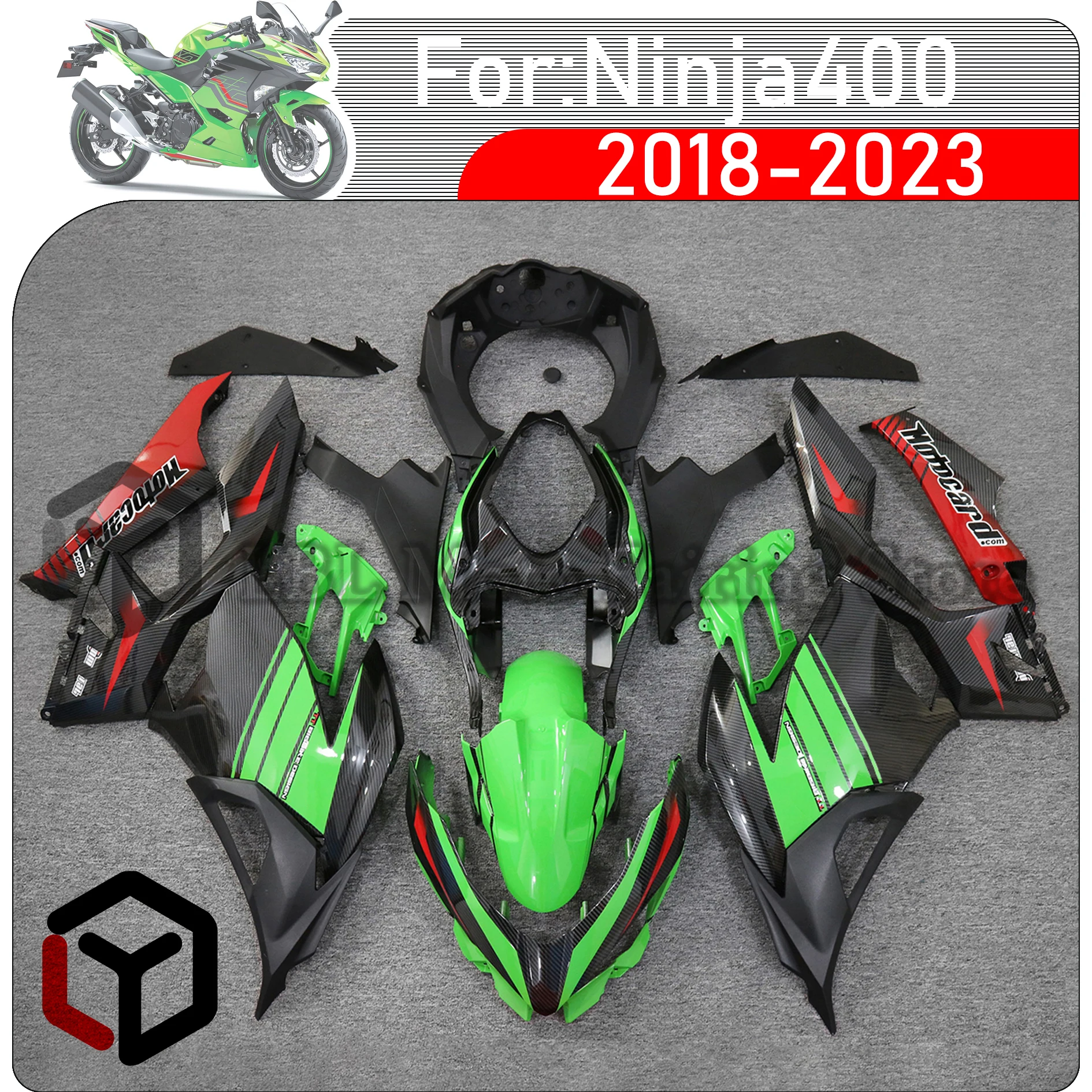 For KAWASAKI Ninja400 2018-2023 ABS Motorcycle full Fairing Kit Fit For Kawasaki NINJA 400 EX400 2018 - 2023 Bodywork Fairings
For KAWASAKI Ninja400 2018-2023 ABS Motorcycle full Fairing Kit Fit For Kawasaki NINJA 400 EX400 2018 - 2023 Bodywork Fairings